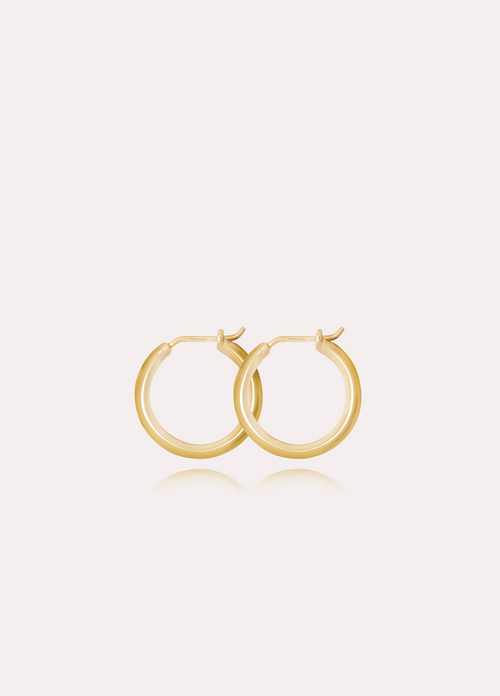Mindy Gold Hoops
